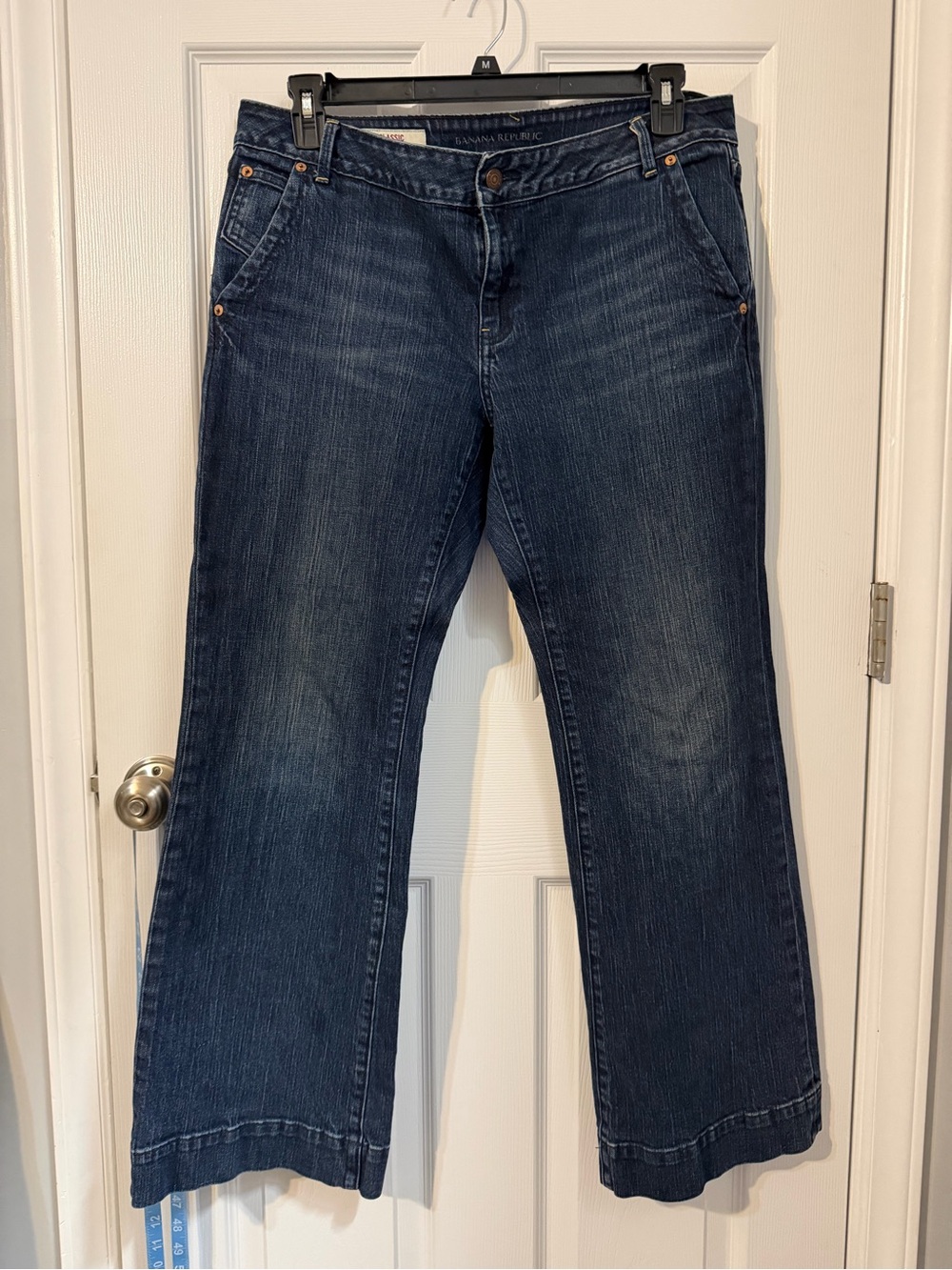 Banana Republic classic wide leg jeans